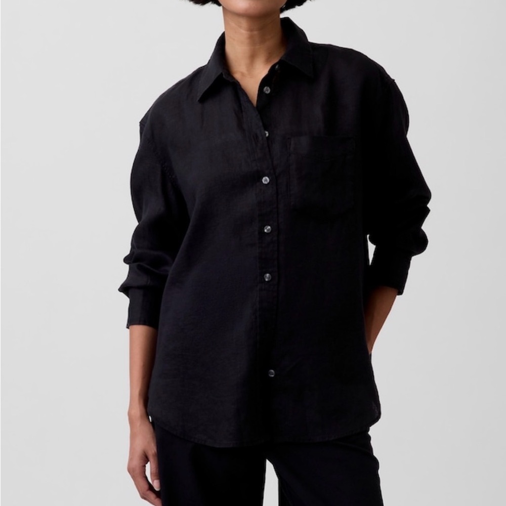 Gap 100% Oversized Linen Shirt